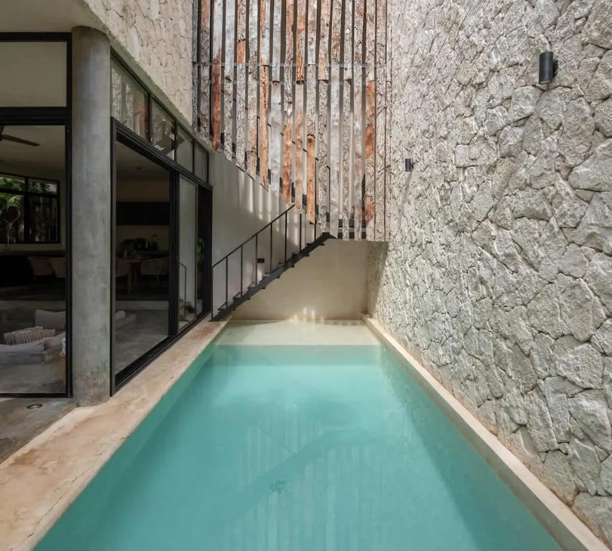 2 Tropical Bohemian Villas-2 Priv Pool-Bbq 3A-3B Tulum Willa