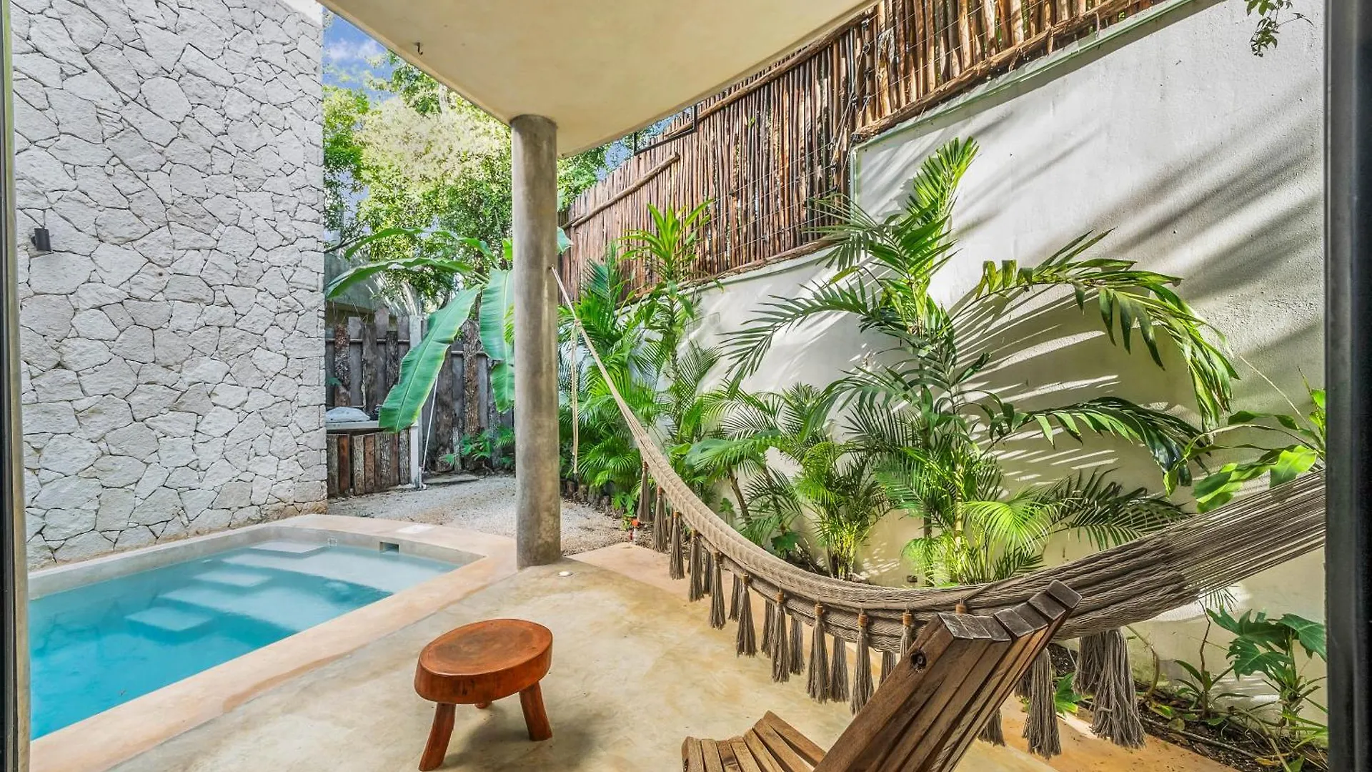 Willa 2 Tropical Bohemian Villas-2 Priv Pool-Bbq 3A-3B Tulum Meksyk