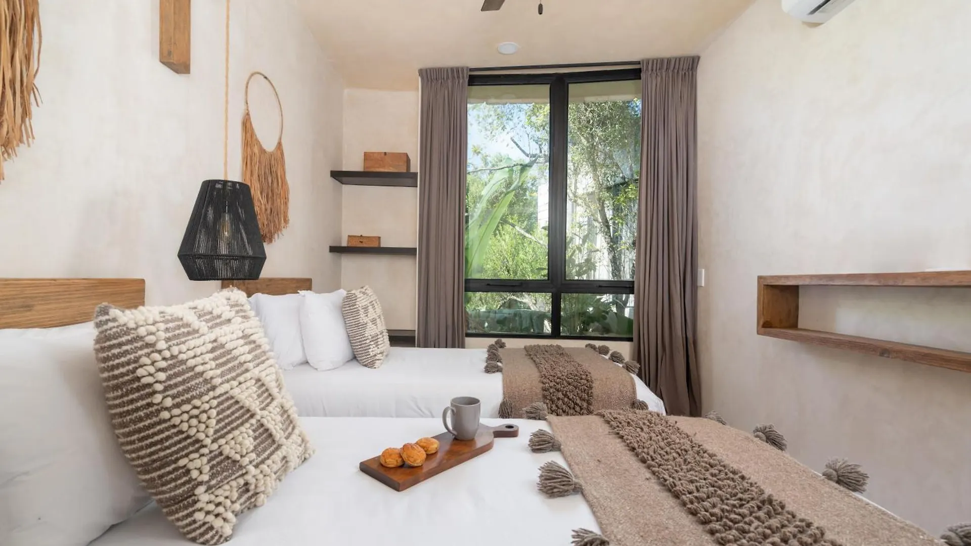2 Tropical Bohemian Villas-2 Priv Pool-Bbq 3A-3B Tulum