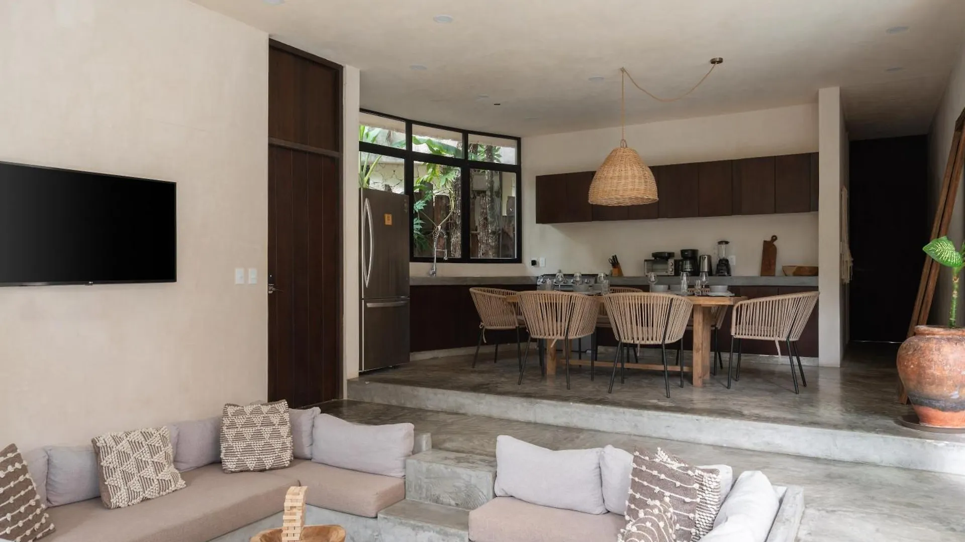 2 Tropical Bohemian Villas-2 Priv Pool-Bbq 3A-3B Tulum 0*,  Meksyk