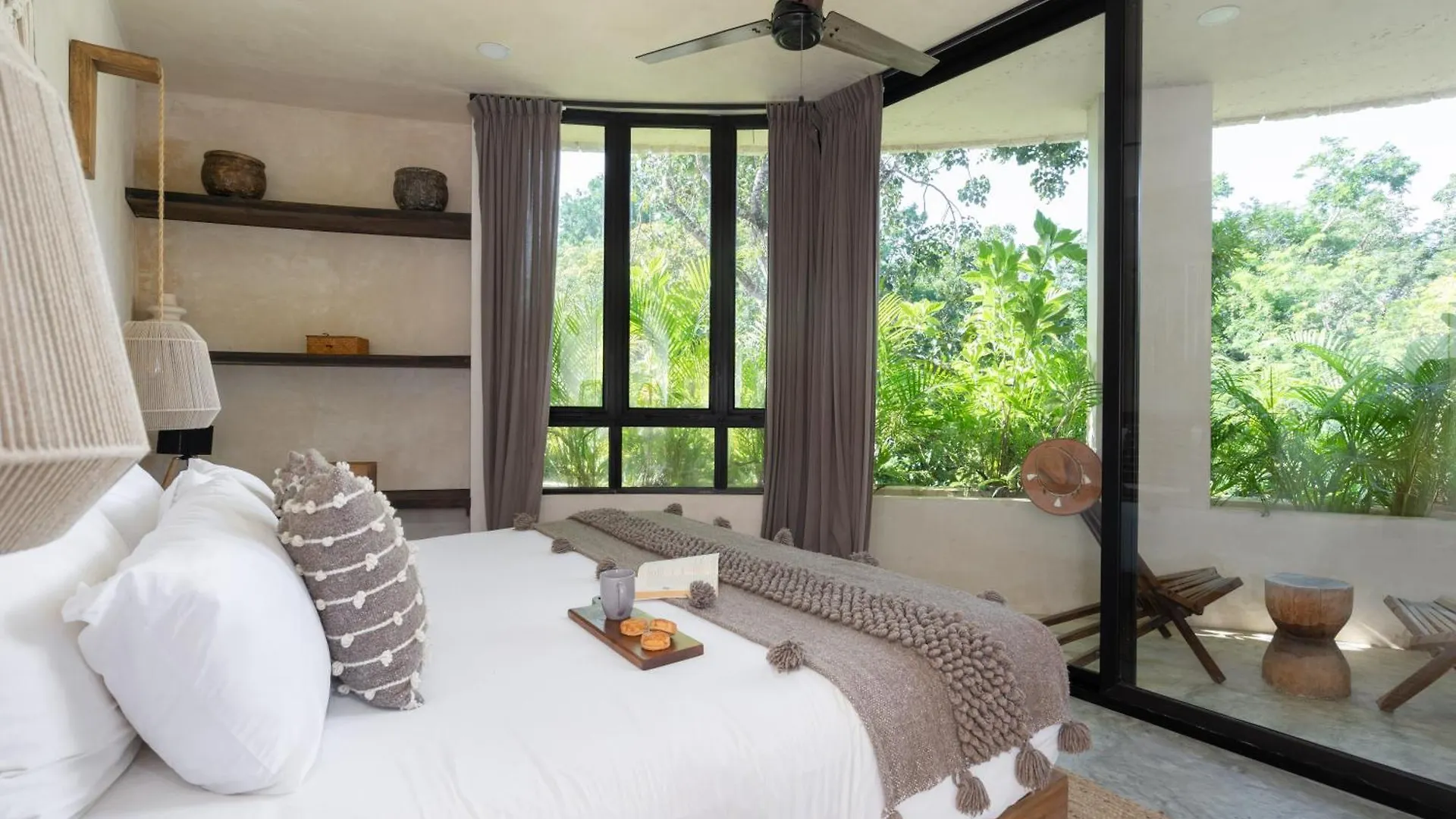 2 Tropical Bohemian Villas-2 Priv Pool-Bbq 3A-3B Tulum 0*,